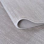 Carmel Grey-Cream Striped Rug