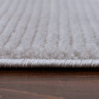 Carmel Grey-Cream Striped Rug