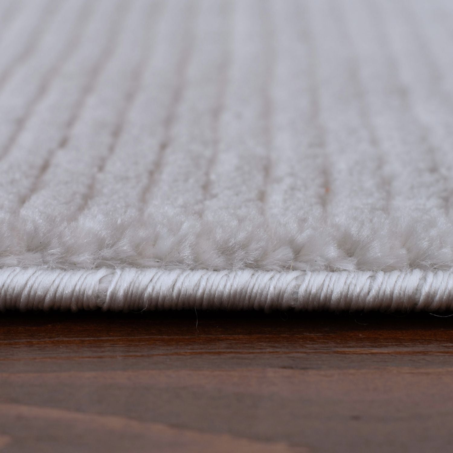 Carmel Grey-Cream Striped Rug