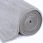 Carmel Grey-Cream Striped Rug