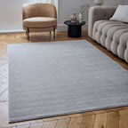 Carmel Grey-Cream Striped Rug