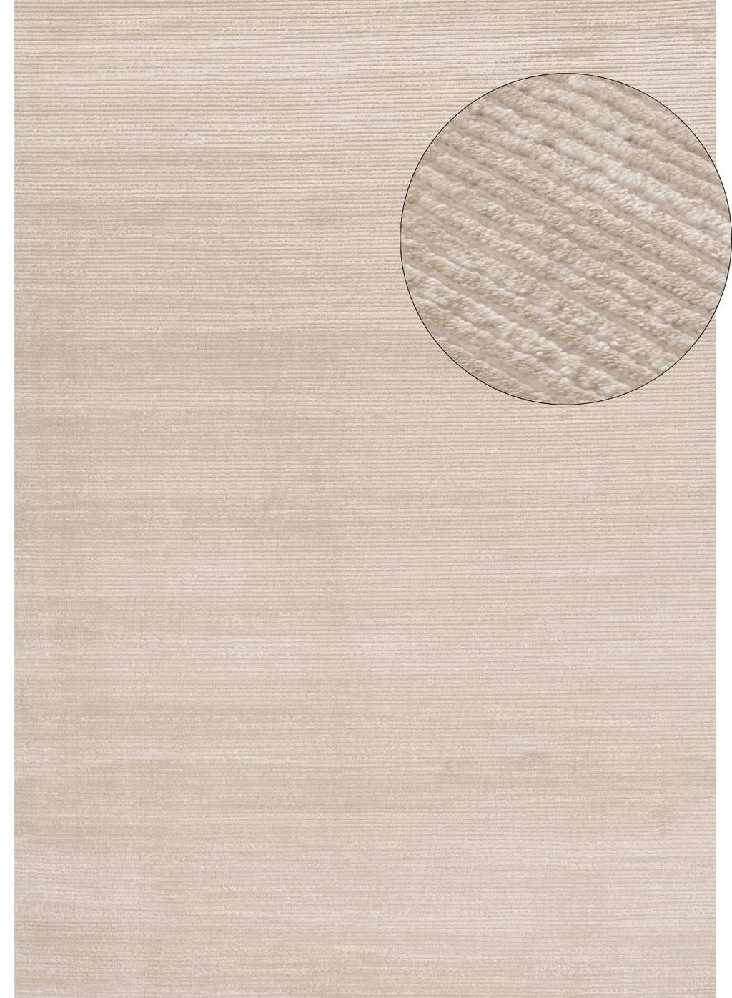 Carmel Beige-Cream Striped Rug 240X340 cm