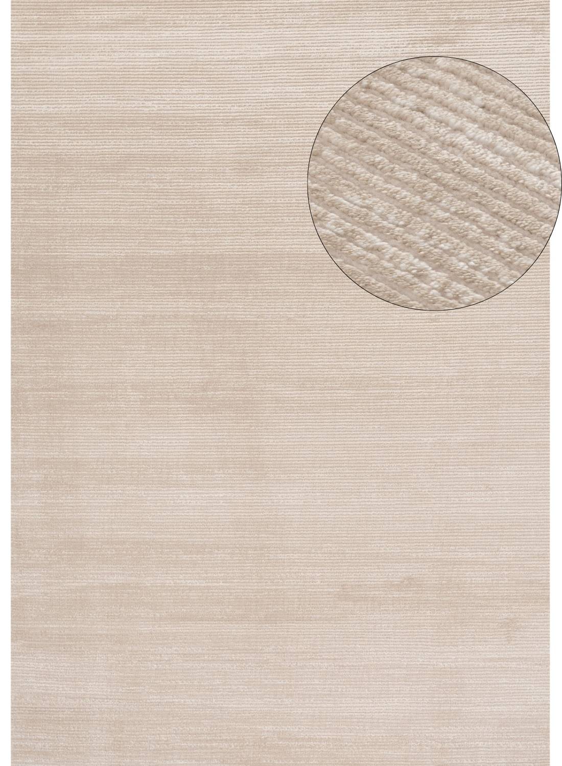 Carmel Beige-Cream Striped Rug 240X340 cm