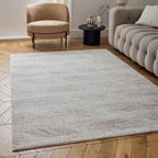 Carmel Cream-Beige Abstract Rug