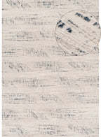 Carmel Cream-Blue Abstract Rug 240X340 cm