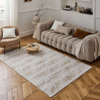 Carmel Cream-Gold Abstract Rug