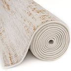 Carmel Cream-Gold Abstract Rug
