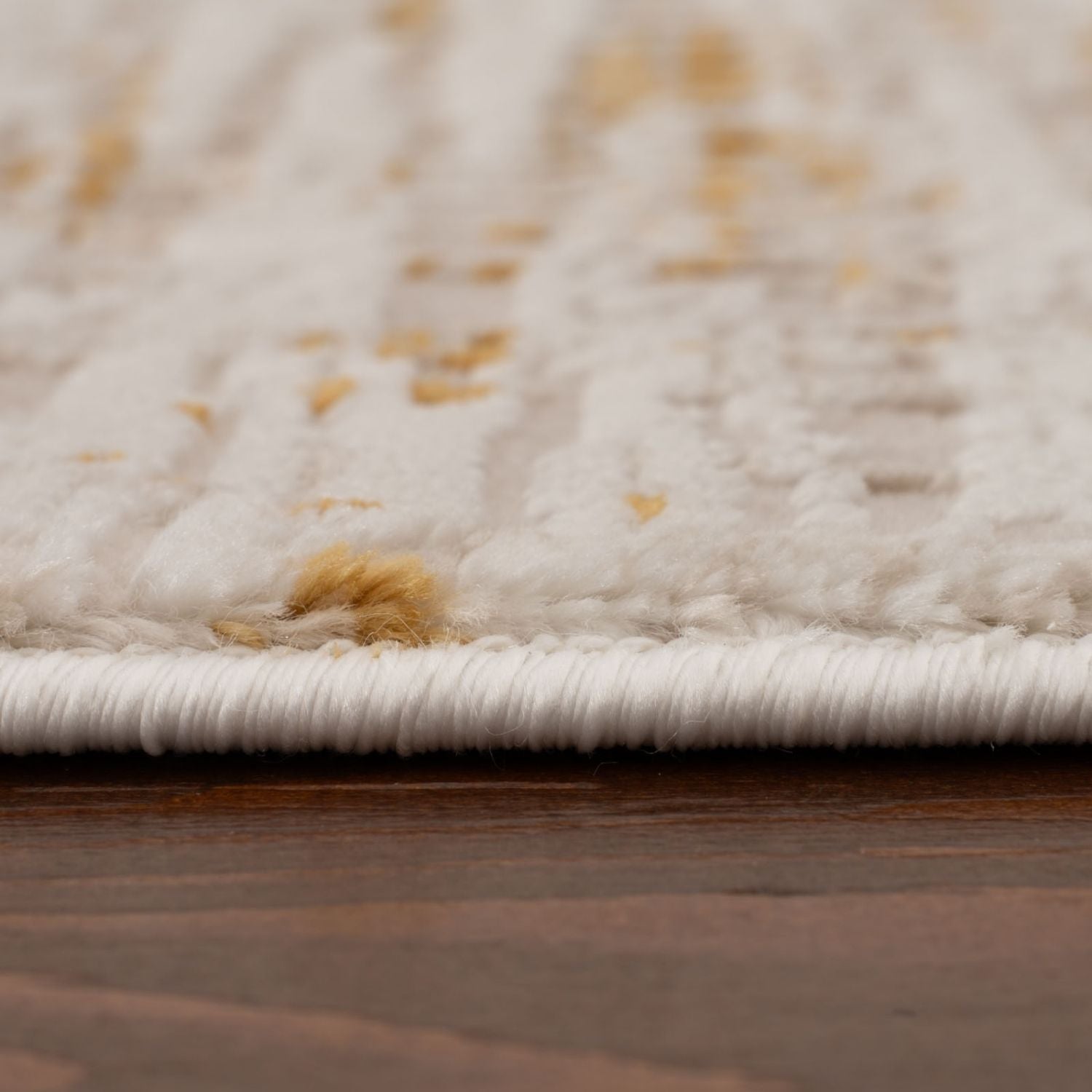 Carmel Cream-Gold Abstract Rug