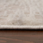 Carmel Cream-Grey Abstract Rug