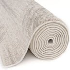 Carmel Cream-Grey Abstract Rug