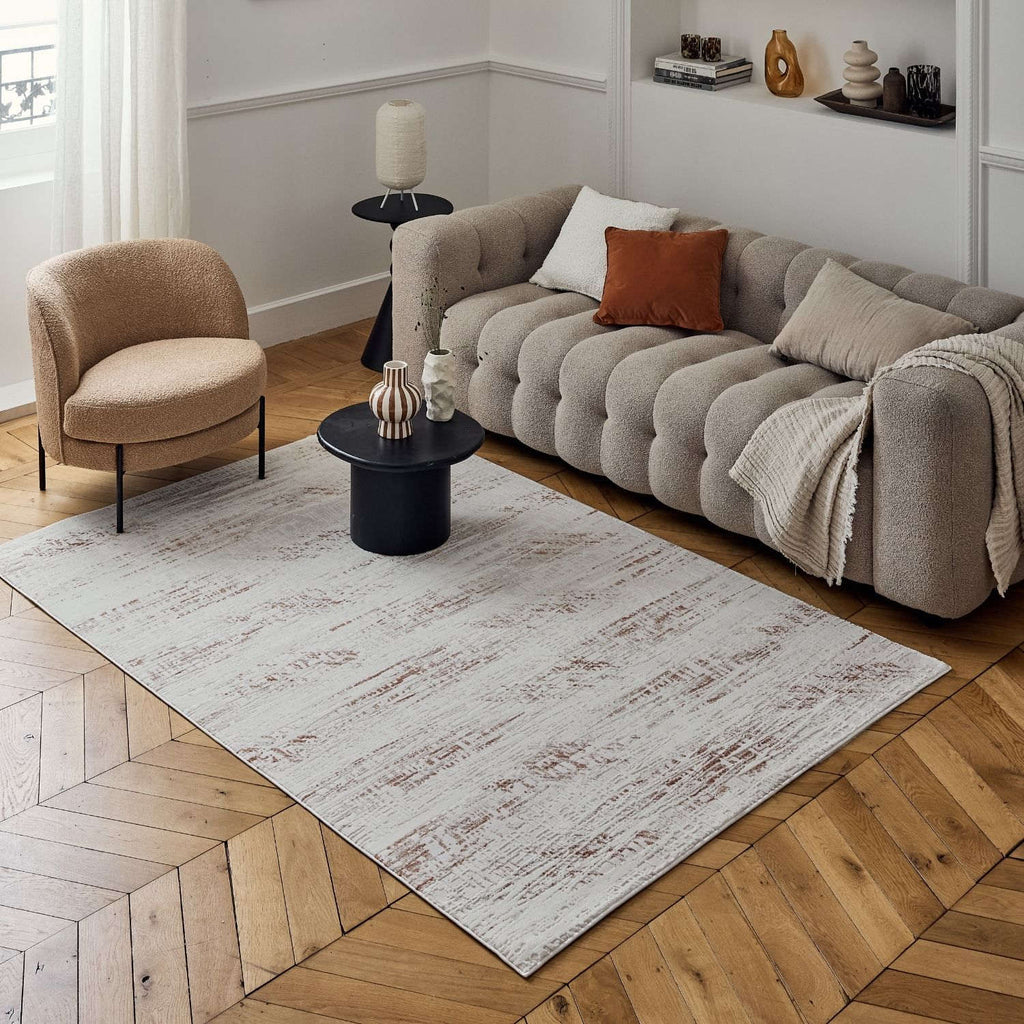 Carmel Cream-Terra Abstract Rug