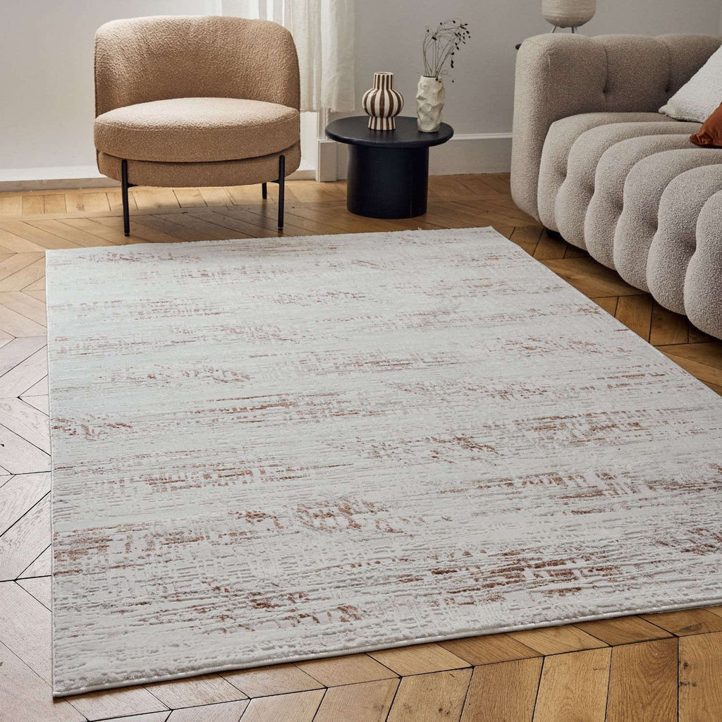 Carmel Cream-Terra Abstract Rug