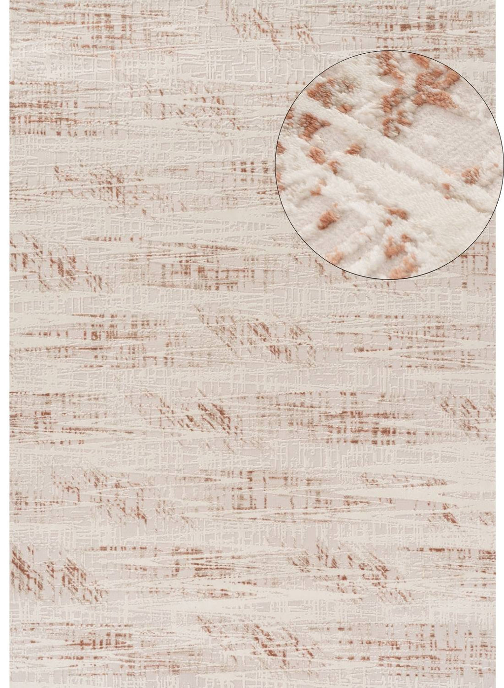 Carmel Cream-Terra Abstract Rug 240X340 cm
