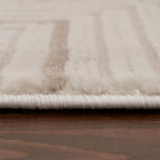 Carmel Cream-Beige Geometric Rug