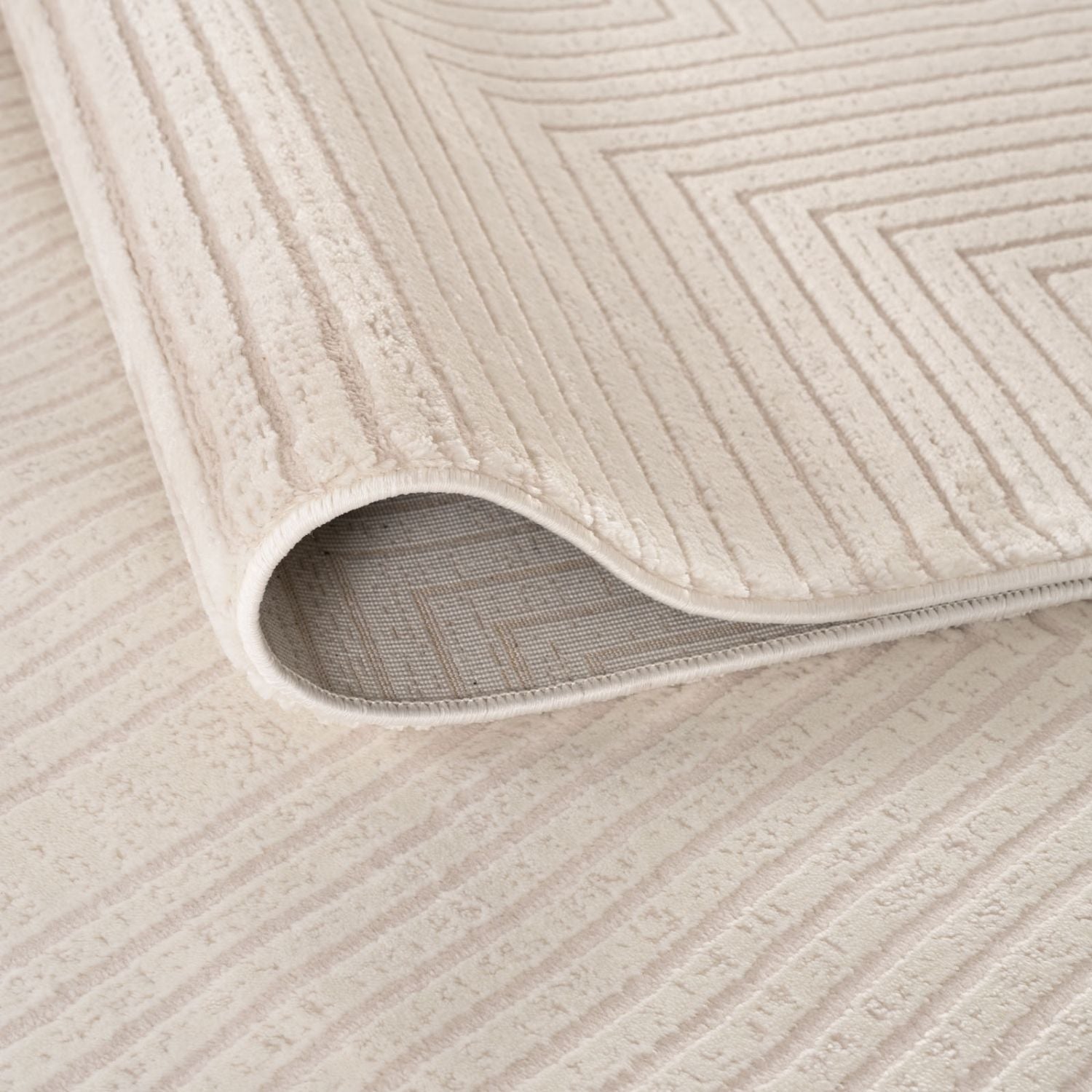 Carmel Cream Geometric Rug