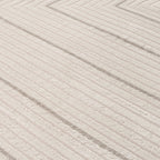 Carmel Cream-Grey Geometric Rug