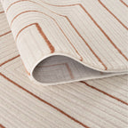 Carmel Cream-Terra Geometric Rug