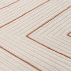 Carmel Cream-Terra Geometric Rug