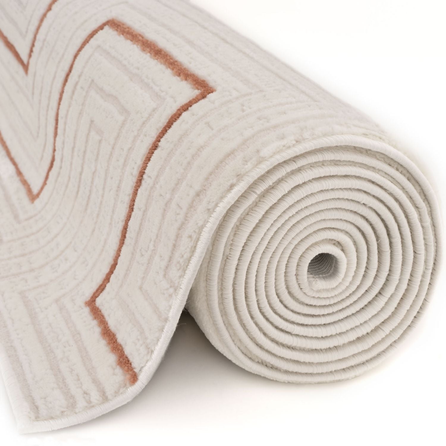 Carmel Cream-Terra Geometric Rug