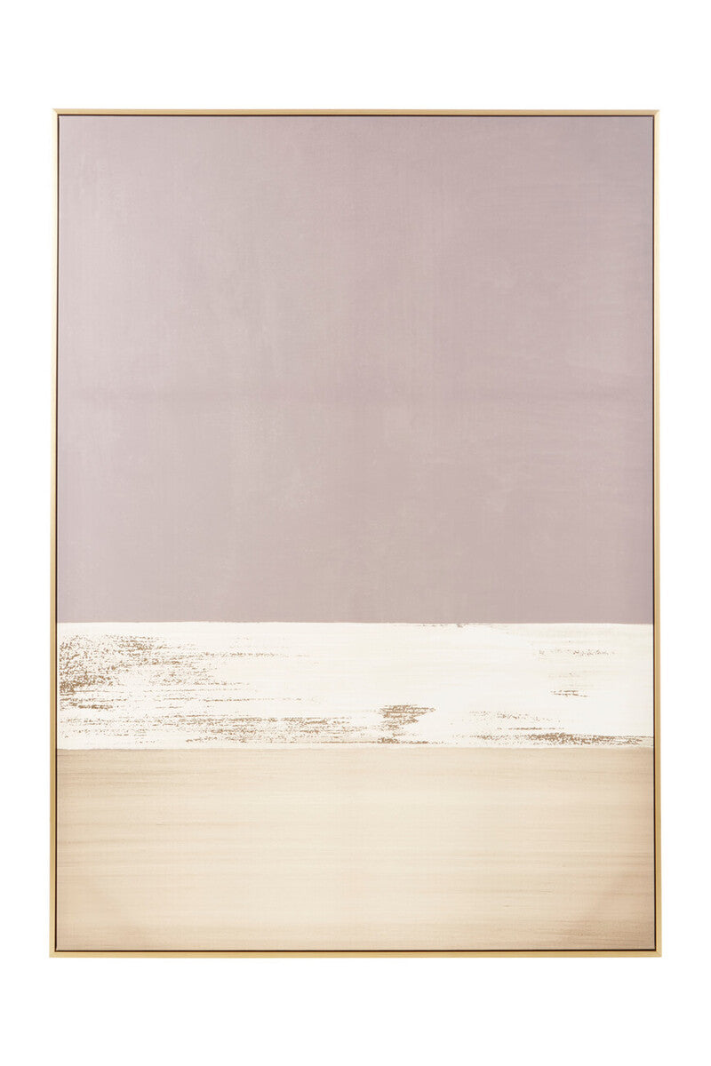 Canvas Gold and Grey Foil Wall Art