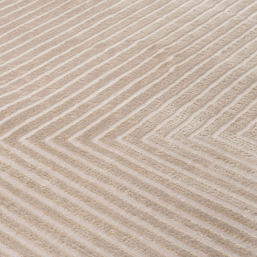Carmel Beige-Cream Geometric Rug