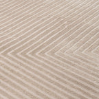 Carmel Beige-Cream Geometric Rug