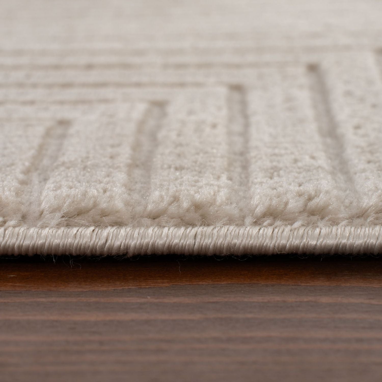 Carmel Beige-Cream Geometric Rug
