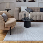 Carmel Grey-Cream Geometric Rug
