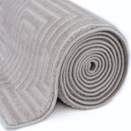 Carmel Grey-Cream Geometric Rug