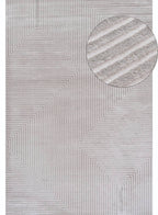 Carmel Grey-Cream Geometric Rug 240X340 cm