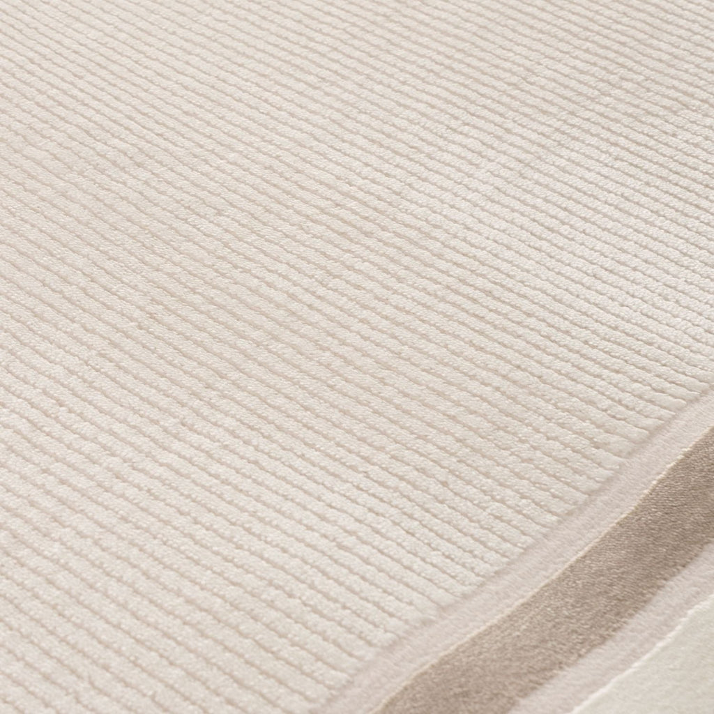 Carmel Cream-Beige Bordered Rug