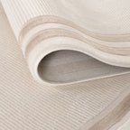 Carmel Cream-Beige Bordered Rug