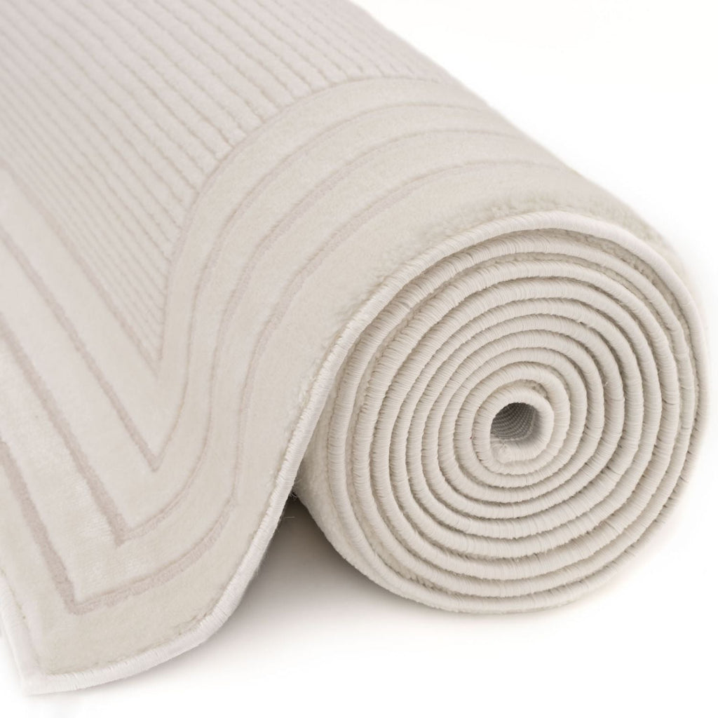 Carmel Cream Bordered Rug