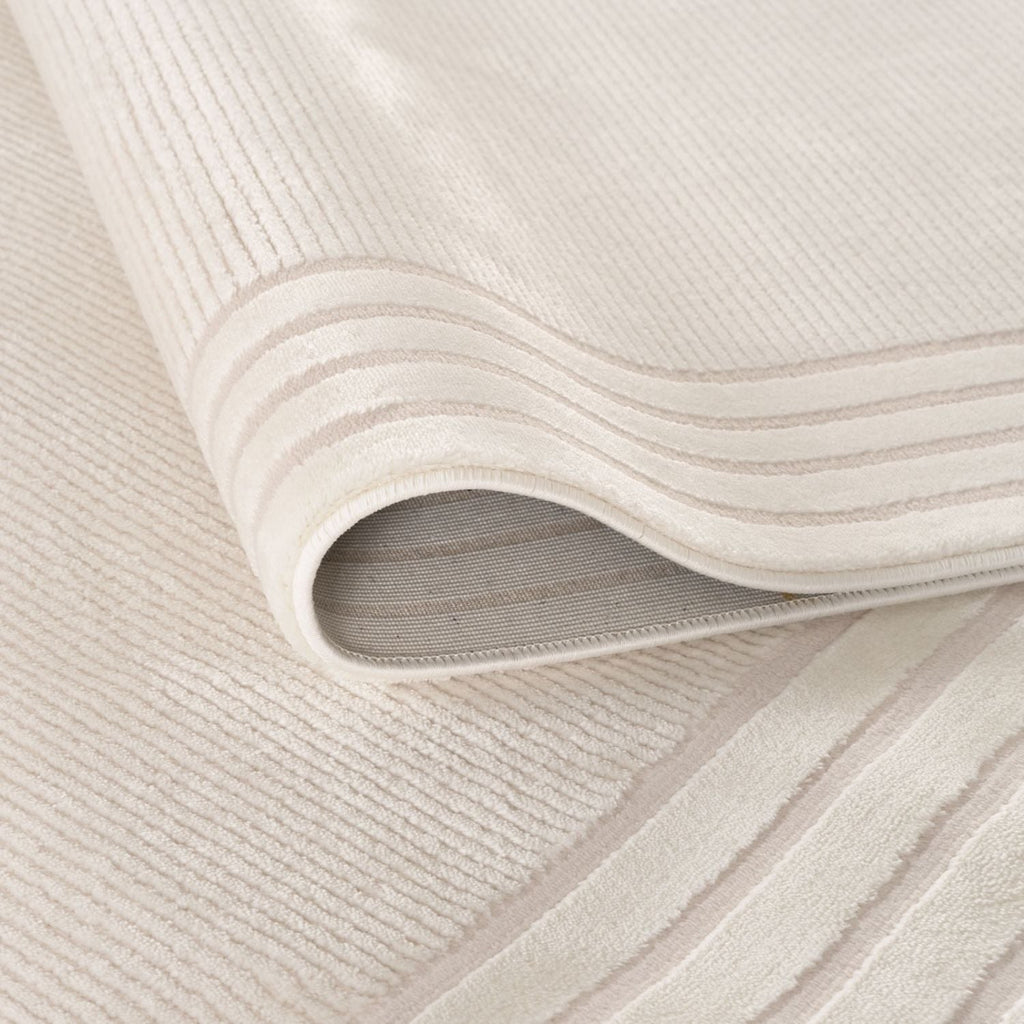 Carmel Cream Bordered Rug