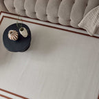 Carmel Cream-Terra Bordered Rug