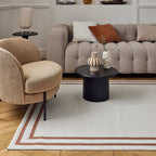 Carmel Cream-Terra Bordered Rug