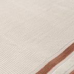 Carmel Cream-Terra Bordered Rug