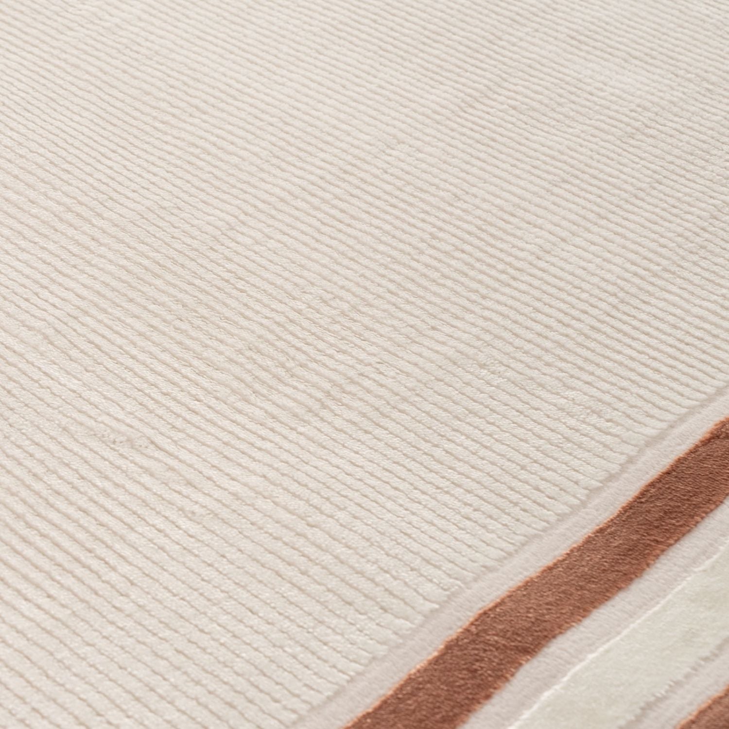 Carmel Cream-Terra Bordered Rug