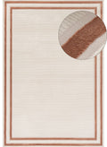 Carmel Cream-Terra Bordered Rug