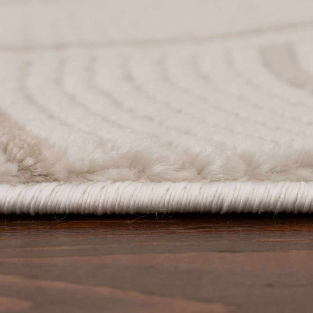 Carmel Cream-Beige Geometric Rug
