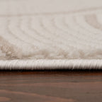 Carmel Cream-Beige Geometric Rug