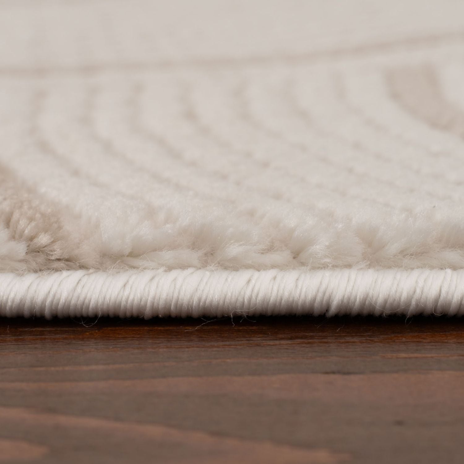 Carmel Cream-Beige Geometric Rug