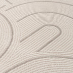 Carmel Cream-Grey Geometric Rug
