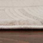Carmel Cream-Grey Geometric Rug