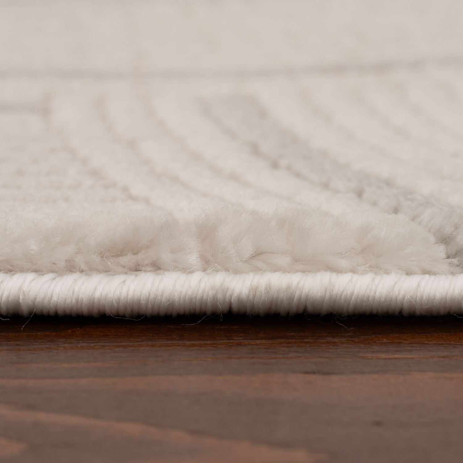 Carmel Cream-Grey Geometric Rug