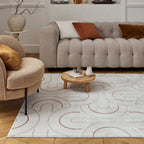 Carmel Cream-Terra Geometric Rug