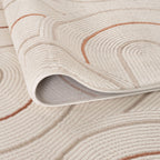 Carmel Cream-Terra Geometric Rug