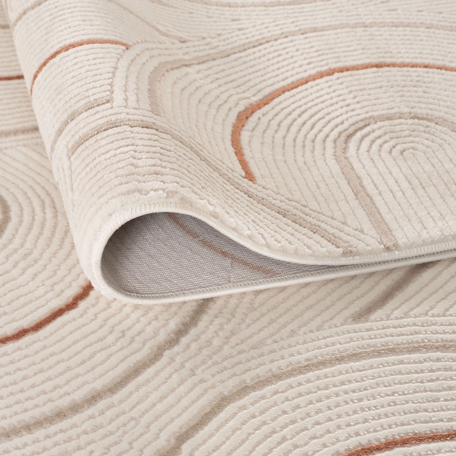 Carmel Cream-Terra Geometric Rug