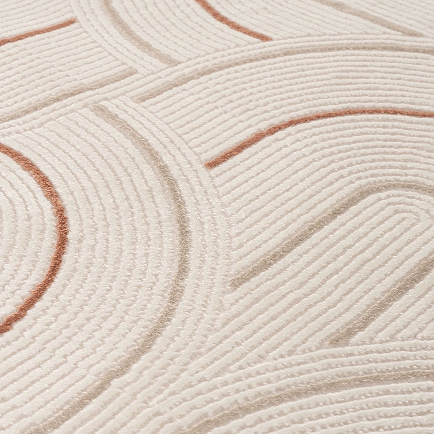 Carmel Cream-Terra Geometric Rug