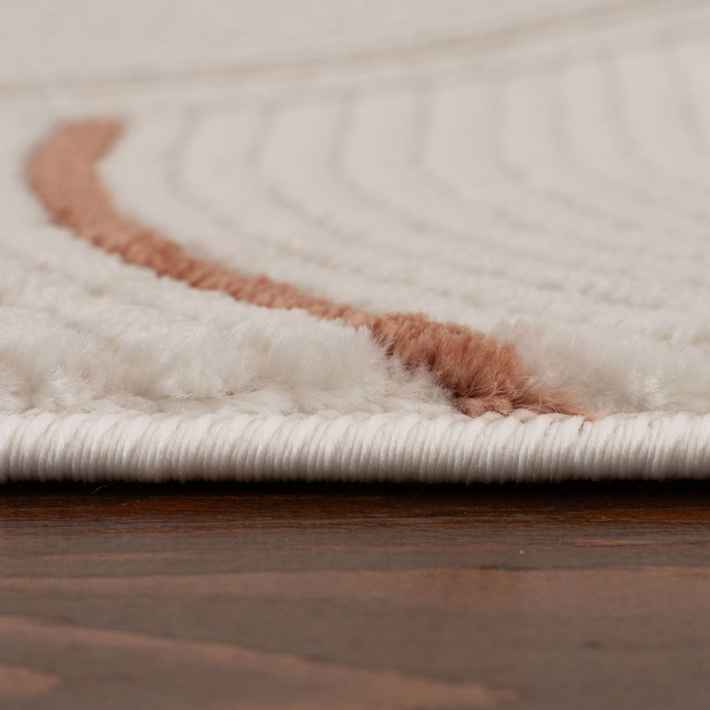 Carmel Cream-Terra Geometric Rug